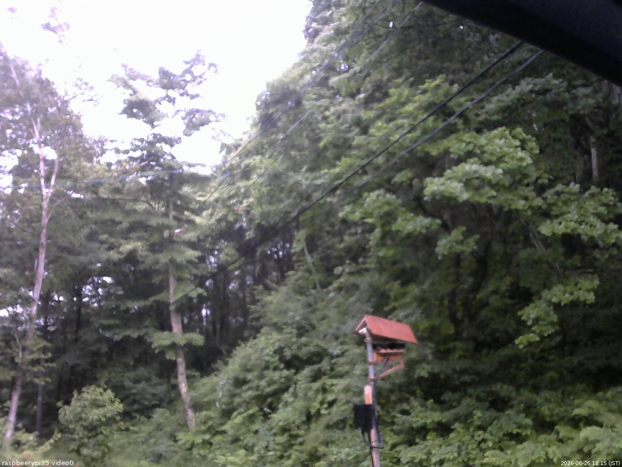 長野県菅平高原 ゆたか山荘 温度計 2026/06/26 18:15