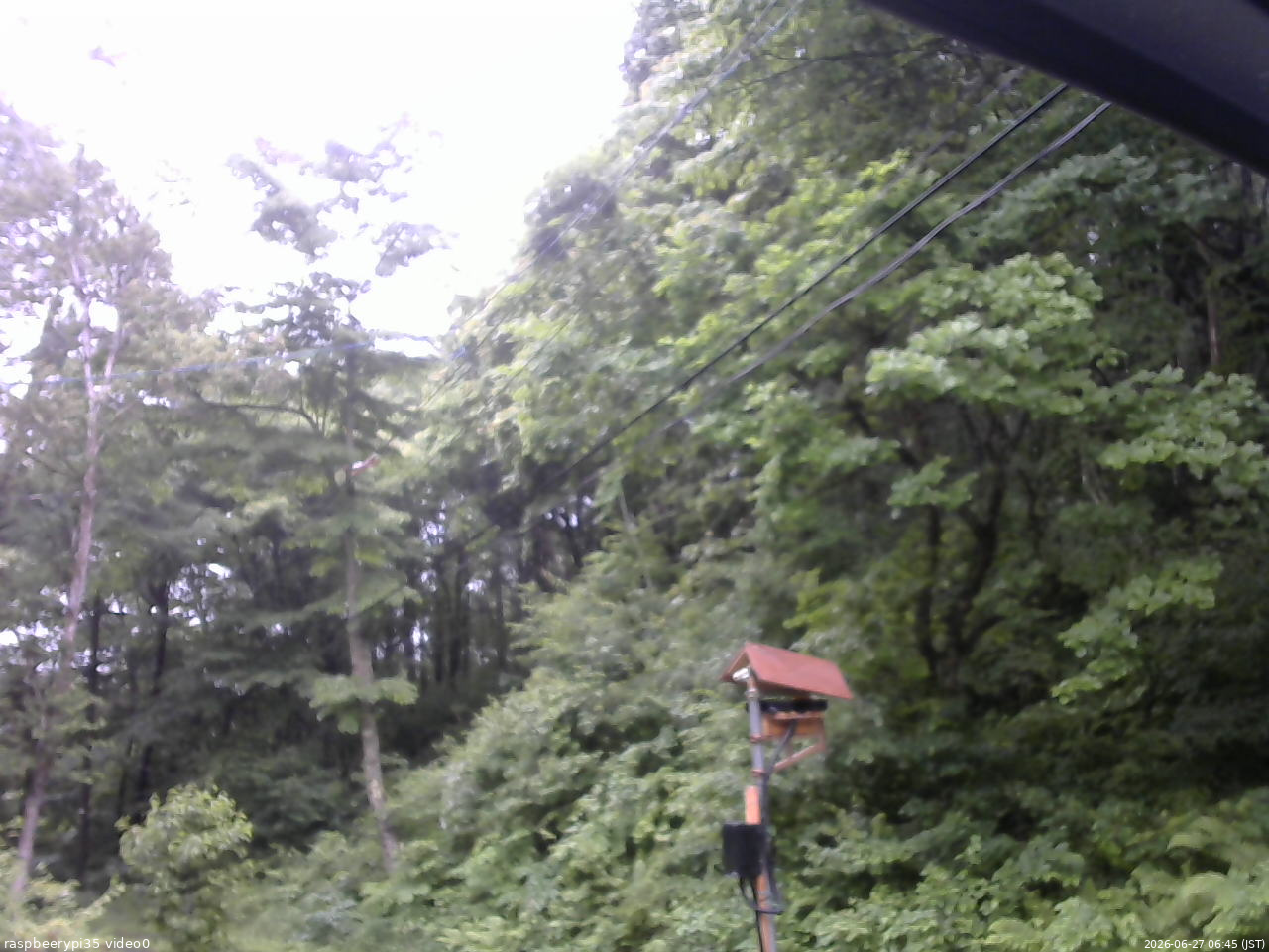 長野県菅平高原 ゆたか山荘 温度計 2026/06/27 06:45