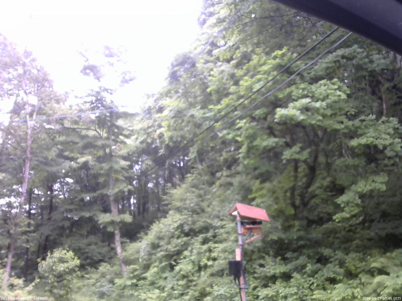長野県菅平高原 ゆたか山荘 温度計 2026/06/27 07:45
