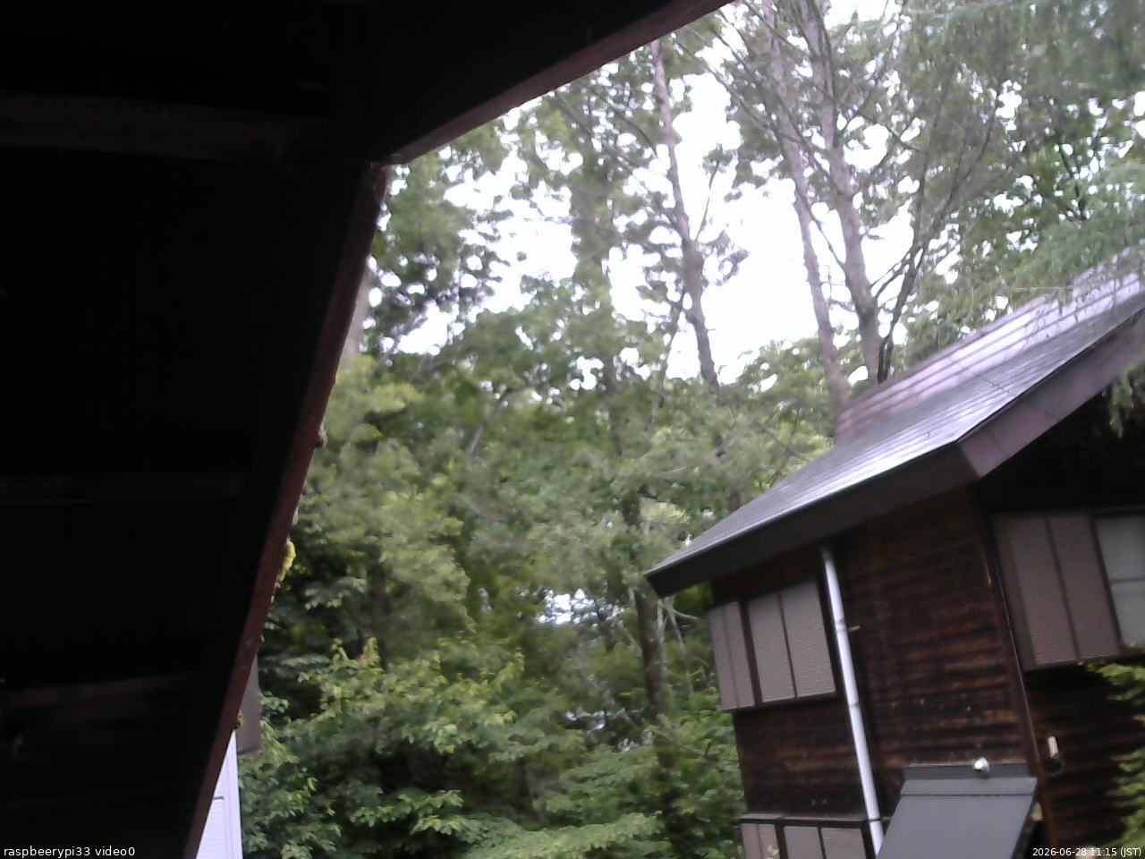 長野県菅平高原 ゆたか山荘 北側 2026/06/28 11:15