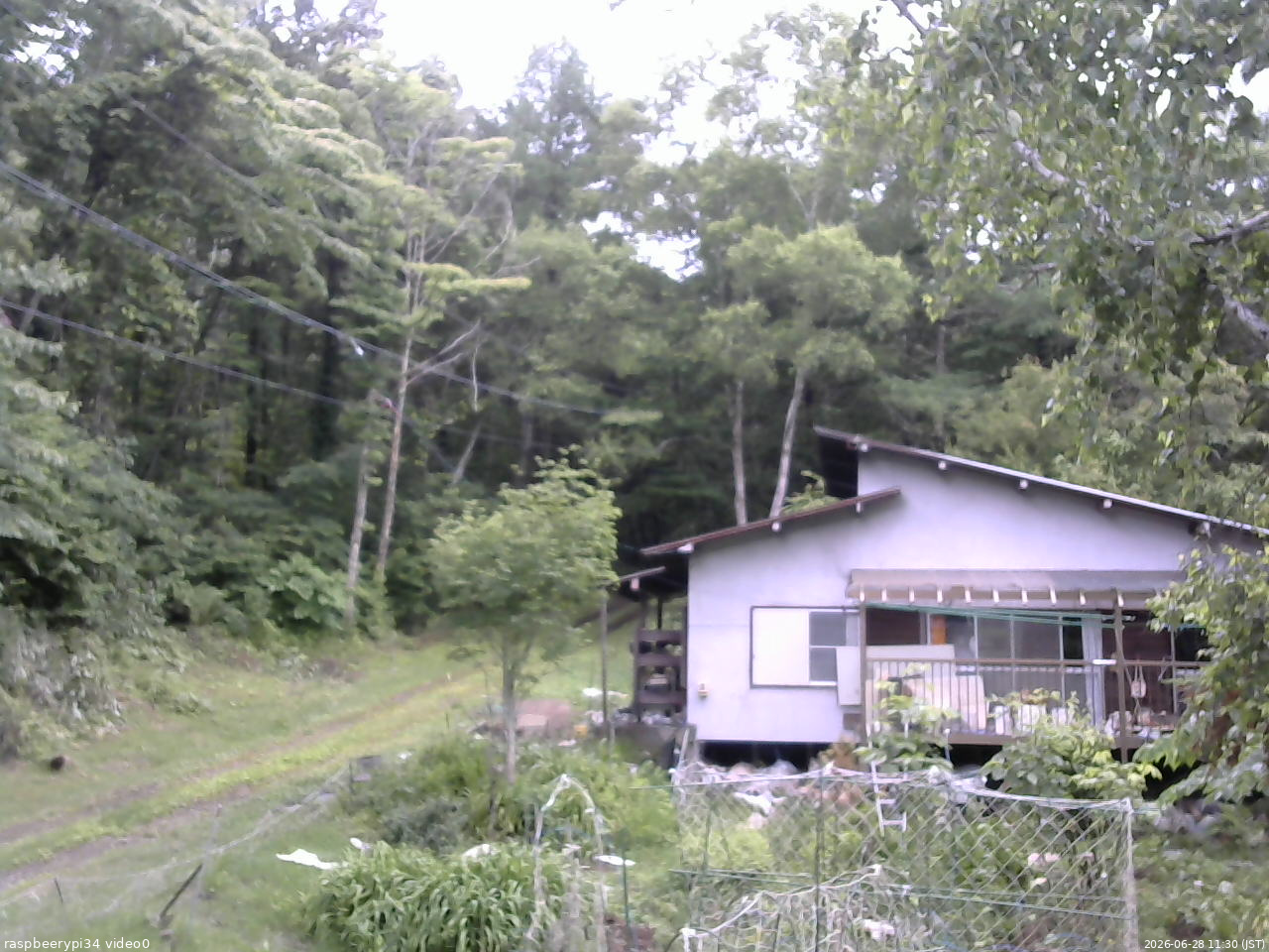 長野県菅平高原 ゆたか山荘 西側(坂上) 2026/06/28 11:30