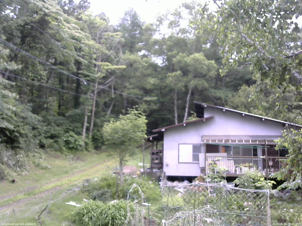 長野県菅平高原 ゆたか山荘 西側(坂上) 2026/06/28 13:30
