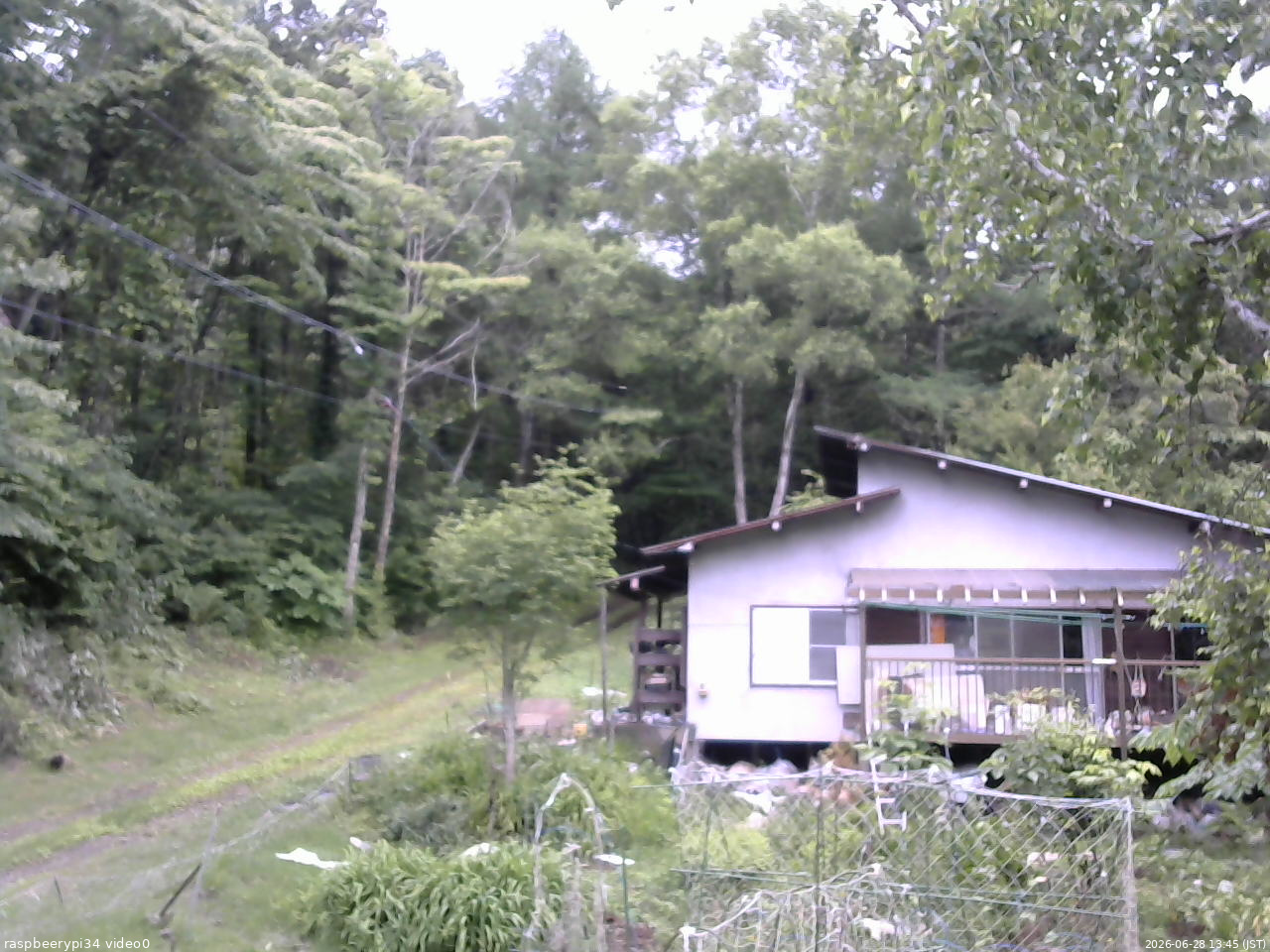長野県菅平高原 ゆたか山荘 西側(坂上) 2026/06/28 13:45
