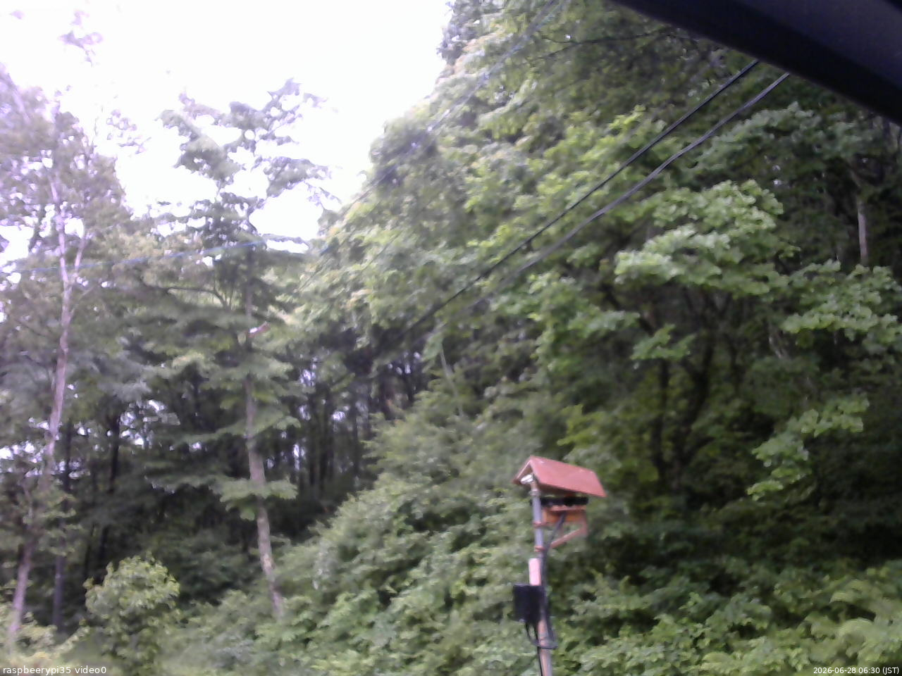 長野県菅平高原 ゆたか山荘 温度計 2026/06/28 06:30