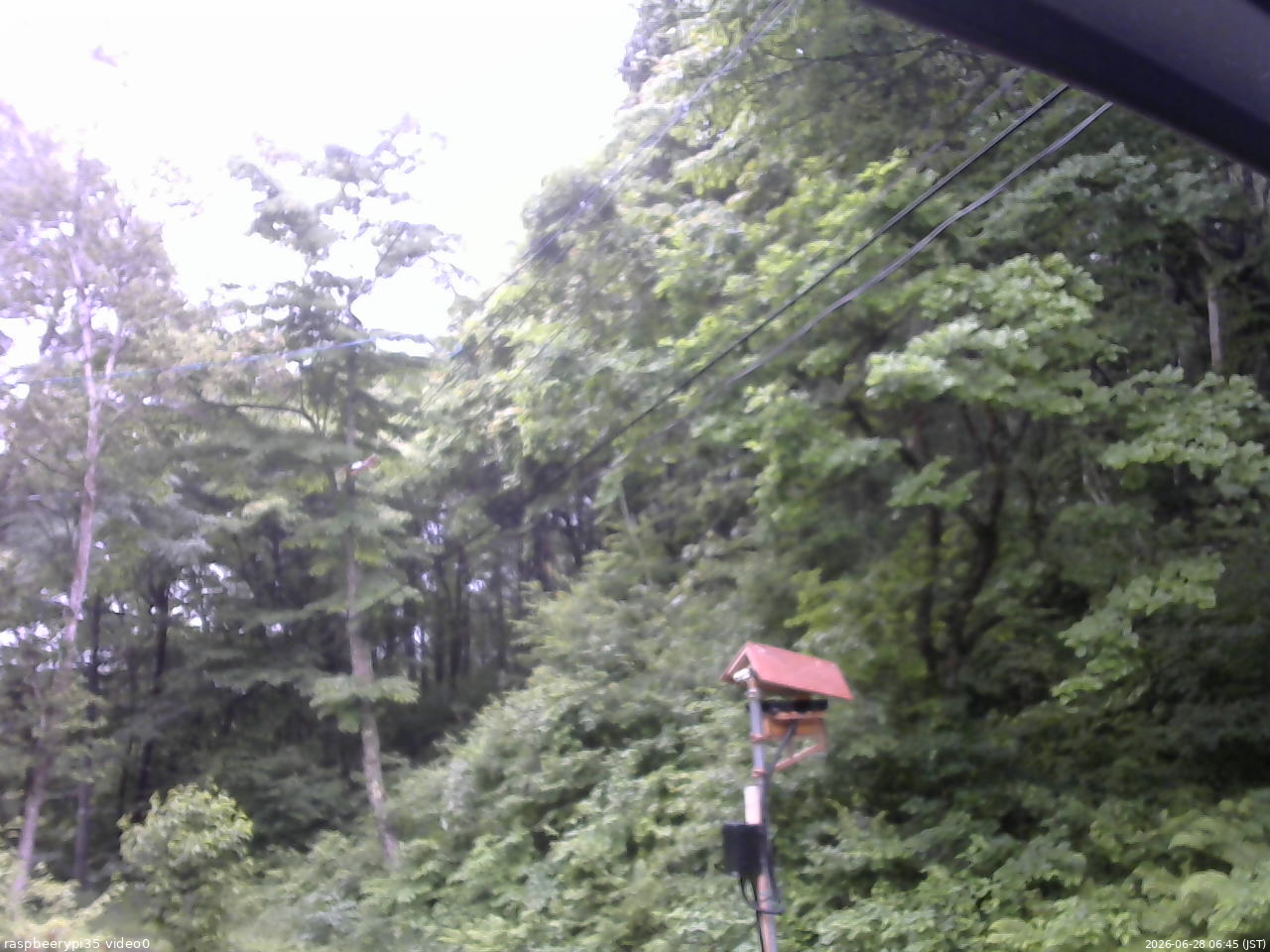 長野県菅平高原 ゆたか山荘 温度計 2026/06/28 06:45