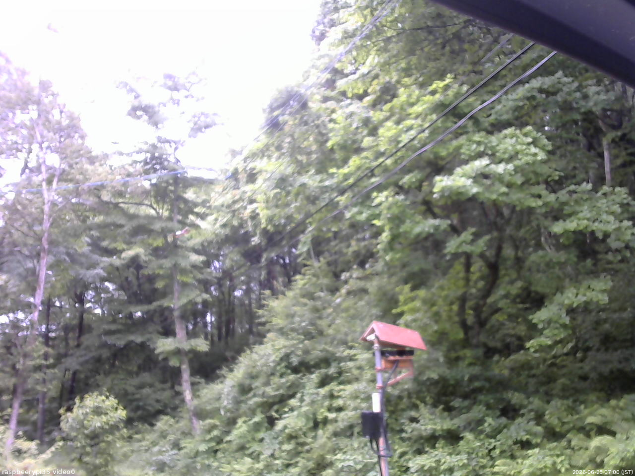 長野県菅平高原 ゆたか山荘 温度計 2026/06/28 07:00