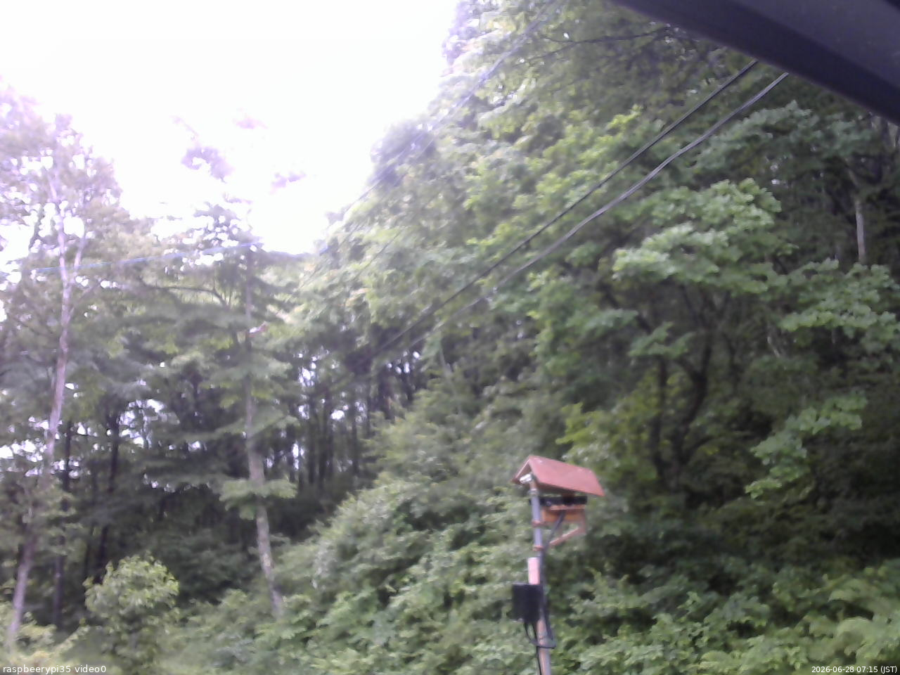 長野県菅平高原 ゆたか山荘 温度計 2026/06/28 07:15