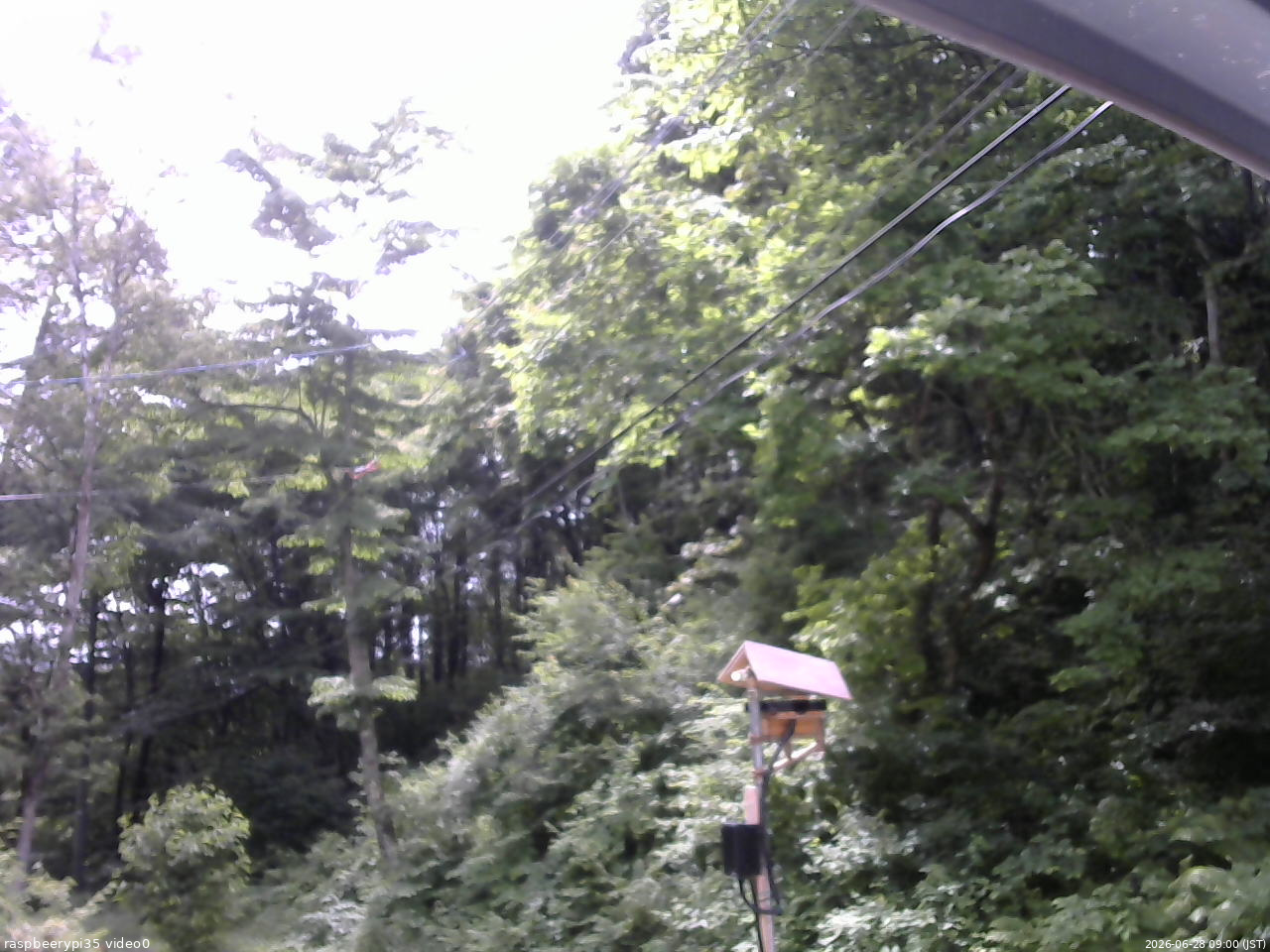 長野県菅平高原 ゆたか山荘 温度計 2026/06/28 09:00