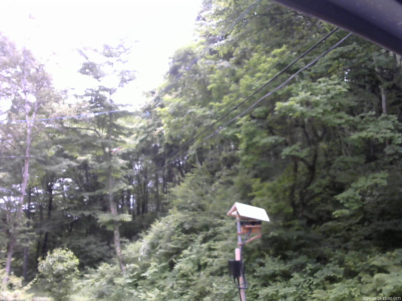 長野県菅平高原 ゆたか山荘 温度計 2026/06/28 11:00