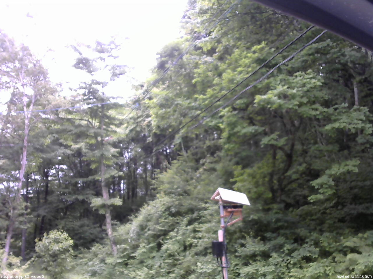 長野県菅平高原 ゆたか山荘 温度計 2026/06/28 11:15