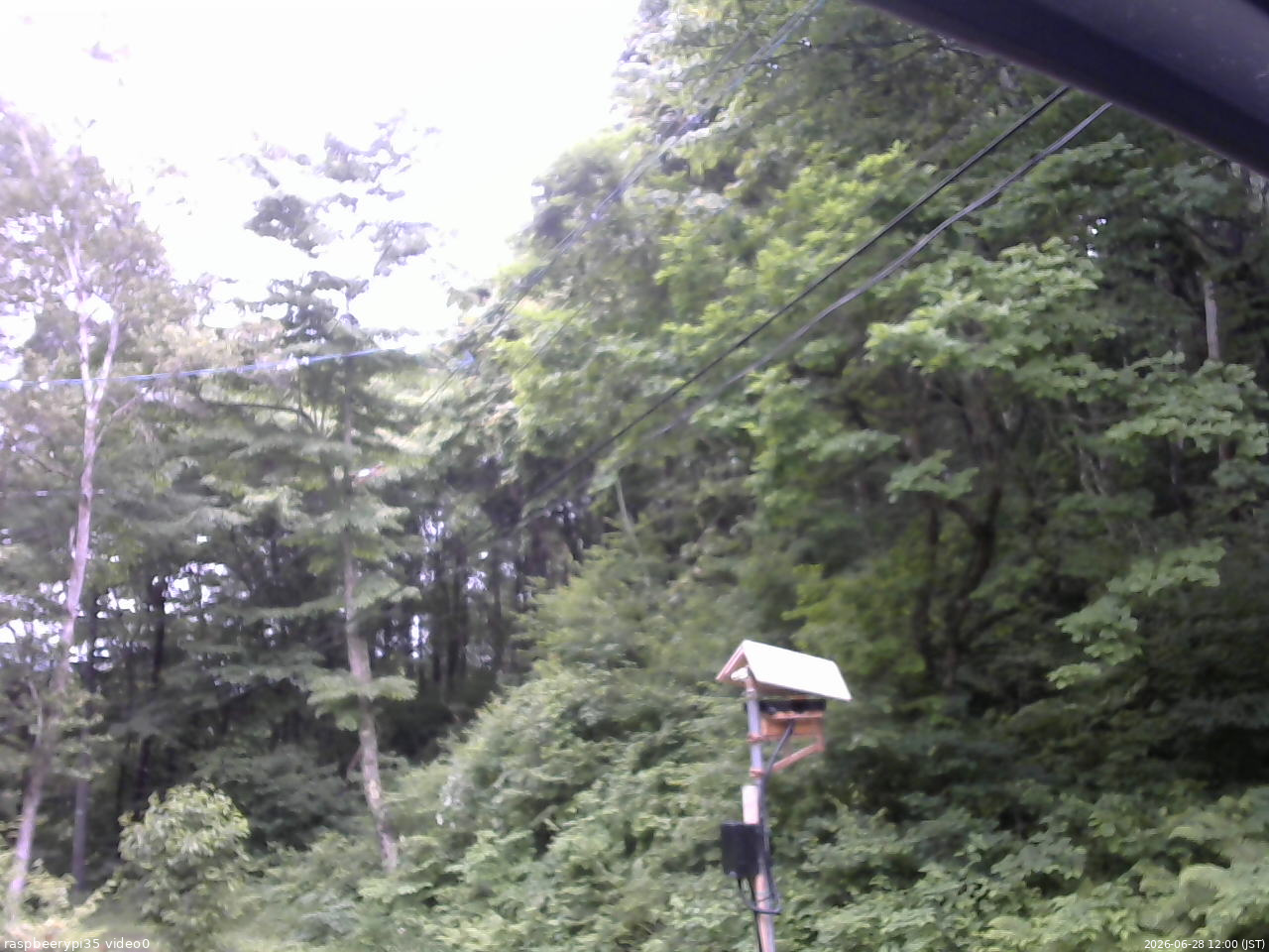 長野県菅平高原 ゆたか山荘 温度計 2026/06/28 12:00