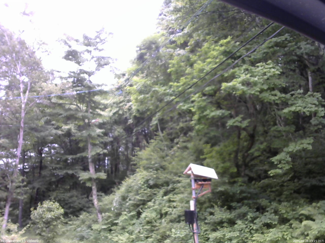 長野県菅平高原 ゆたか山荘 温度計 2026/06/28 13:15