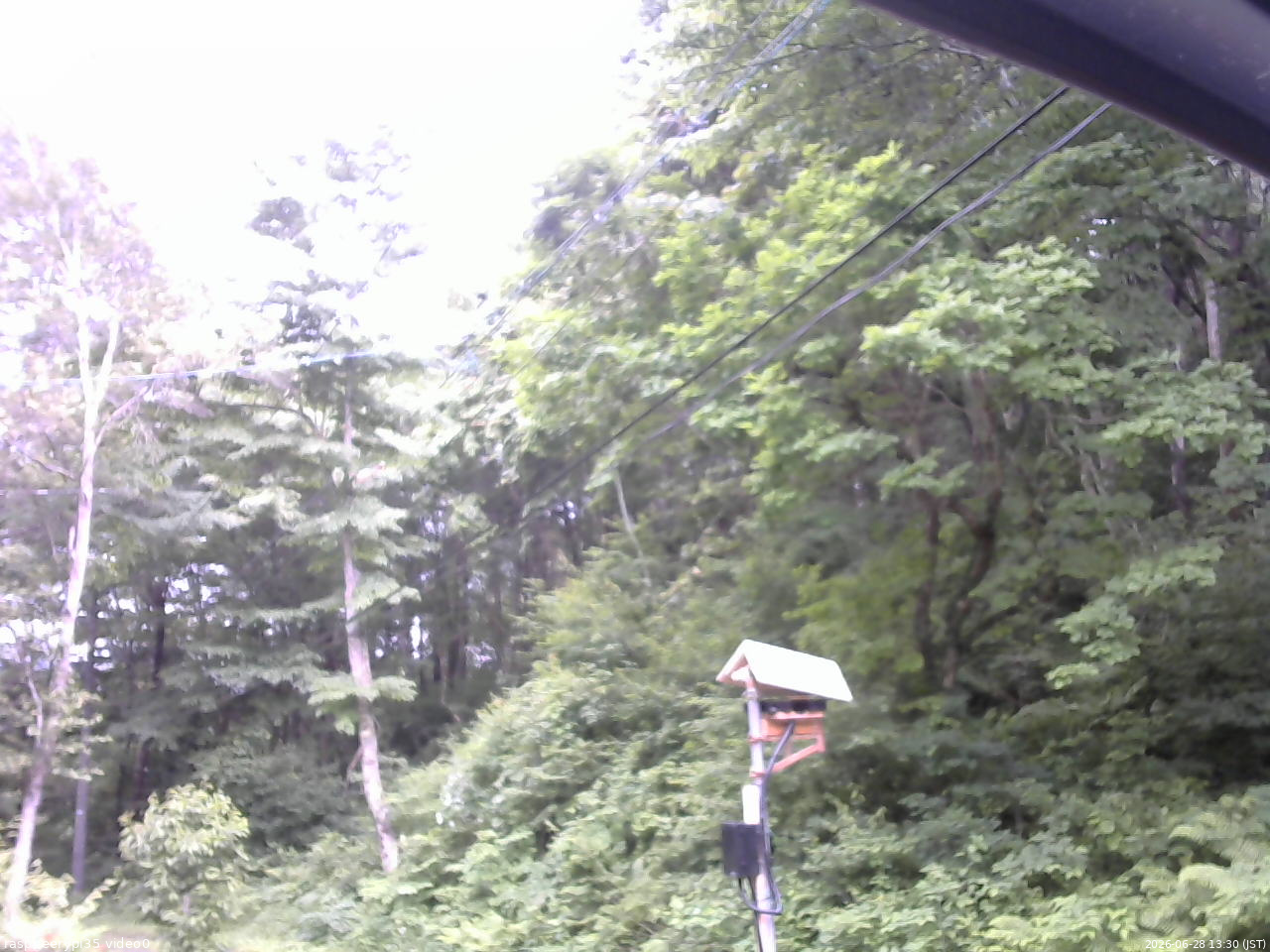 長野県菅平高原 ゆたか山荘 温度計 2026/06/28 13:30