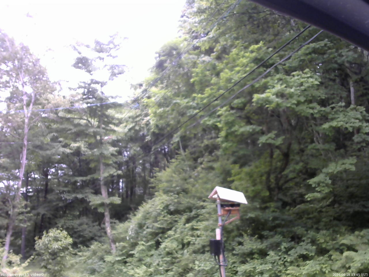 長野県菅平高原 ゆたか山荘 温度計 2026/06/28 13:45