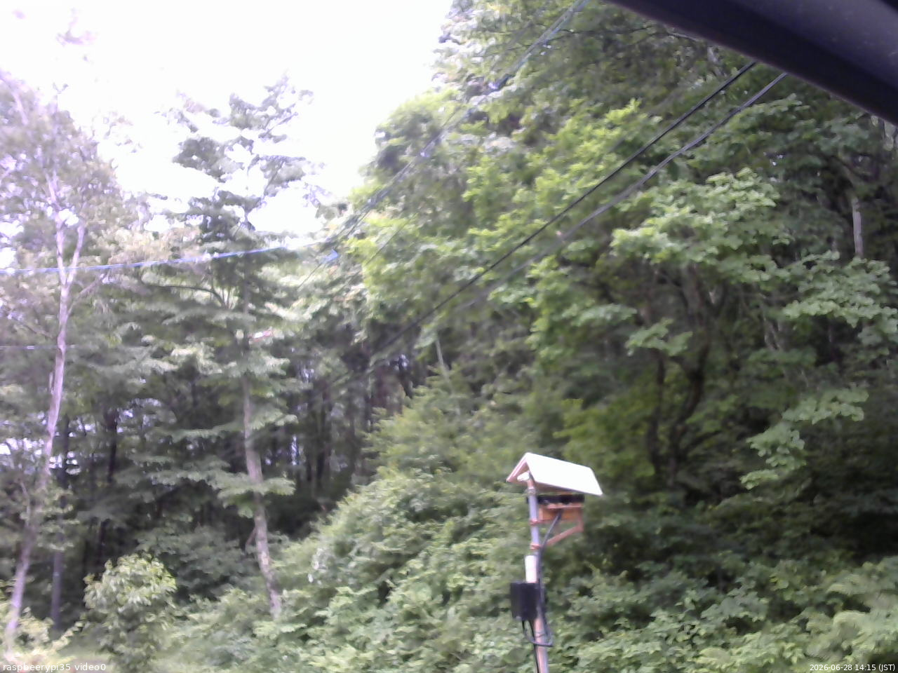 長野県菅平高原 ゆたか山荘 温度計 2026/06/28 14:15