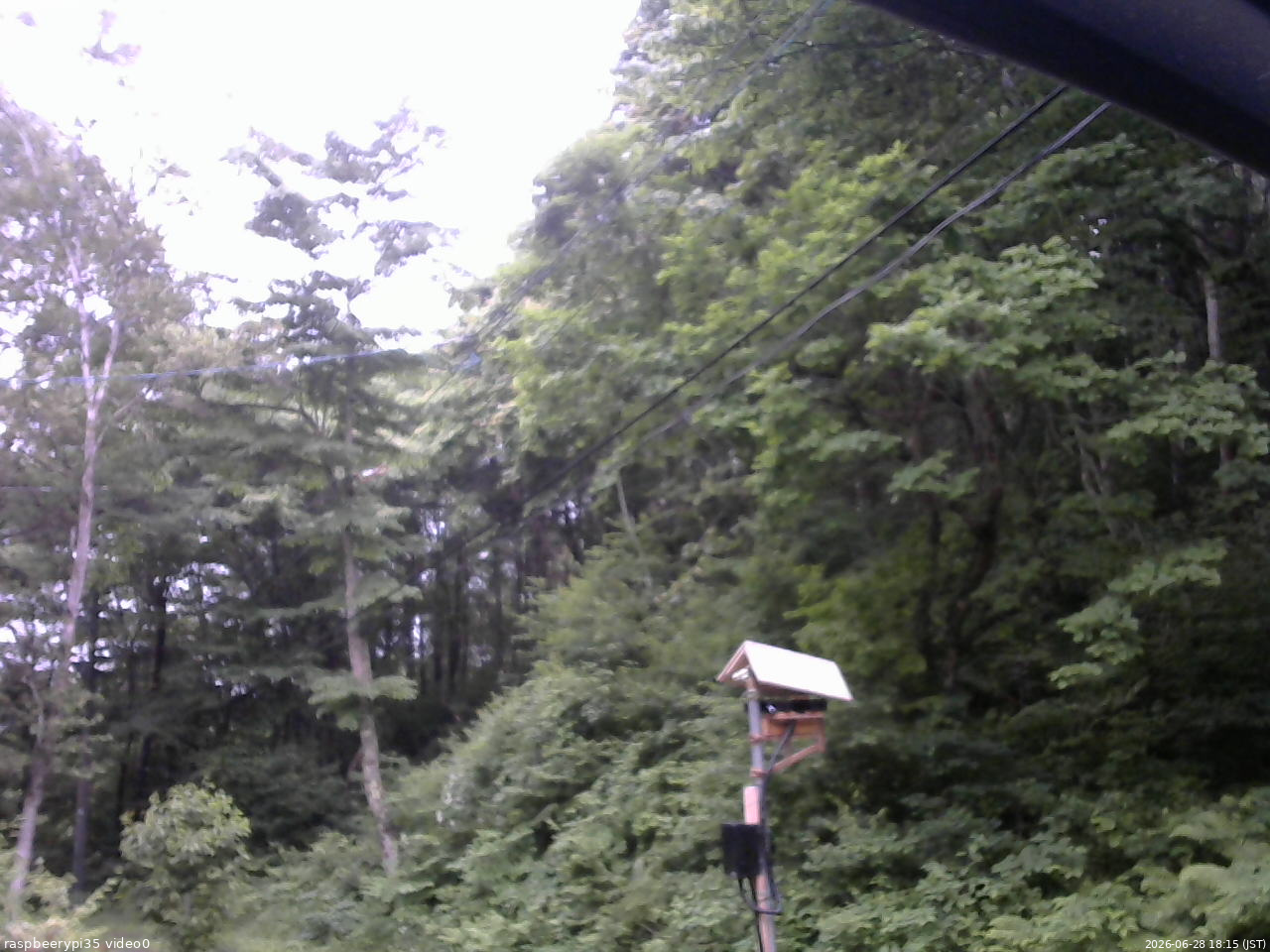 長野県菅平高原 ゆたか山荘 温度計 2026/06/28 18:15