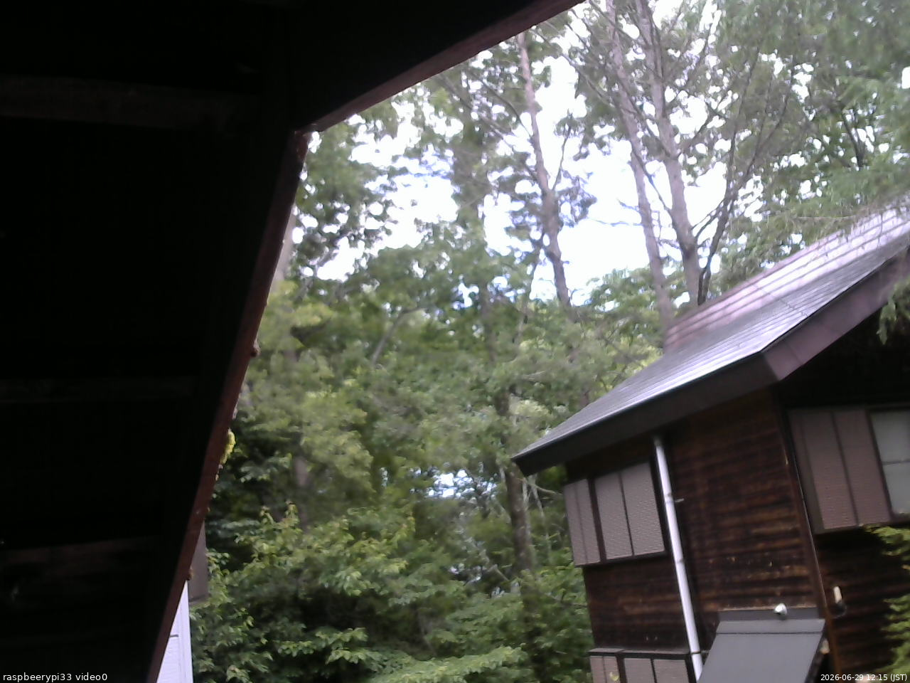 長野県菅平高原 ゆたか山荘 北側 2026/06/29 12:15