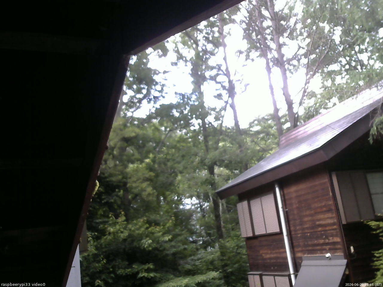 長野県菅平高原 ゆたか山荘 北側 2026/06/29 15:45