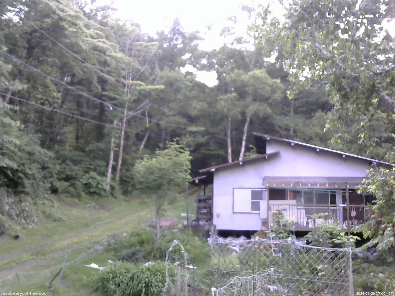 長野県菅平高原 ゆたか山荘 西側(坂上) 2026/06/29 17:00