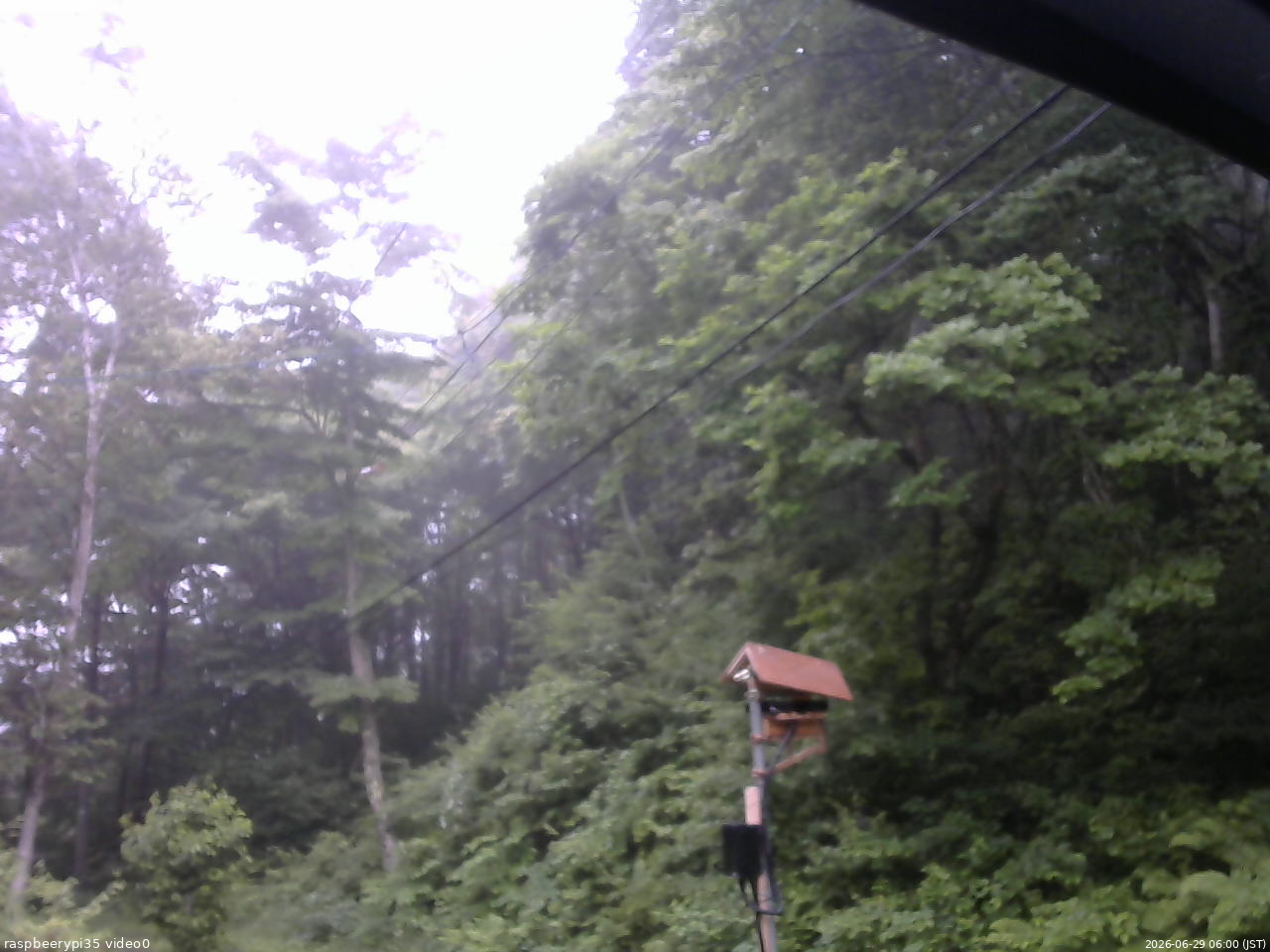 長野県菅平高原 ゆたか山荘 温度計 2026/06/29 06:00