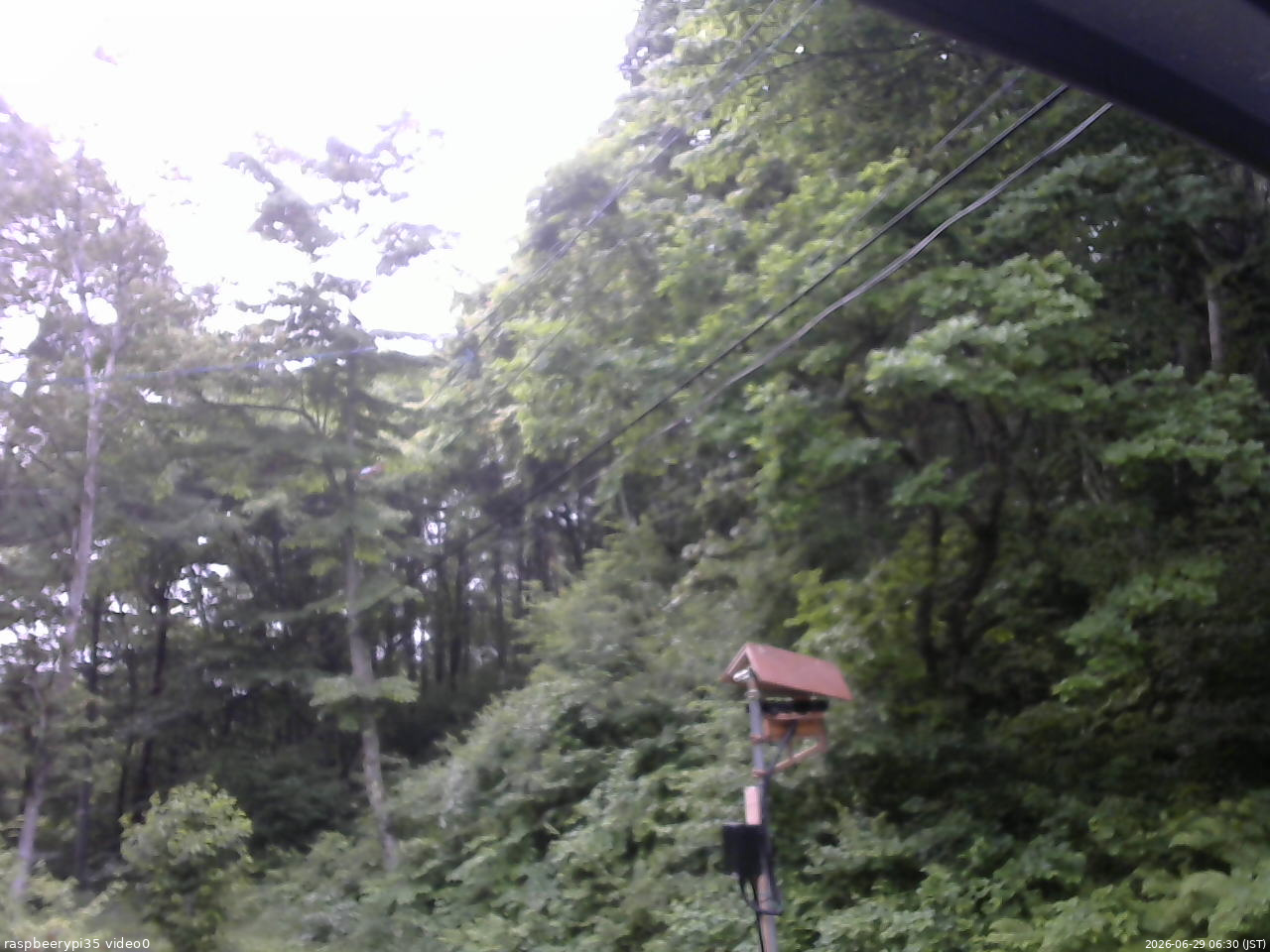 長野県菅平高原 ゆたか山荘 温度計 2026/06/29 06:30