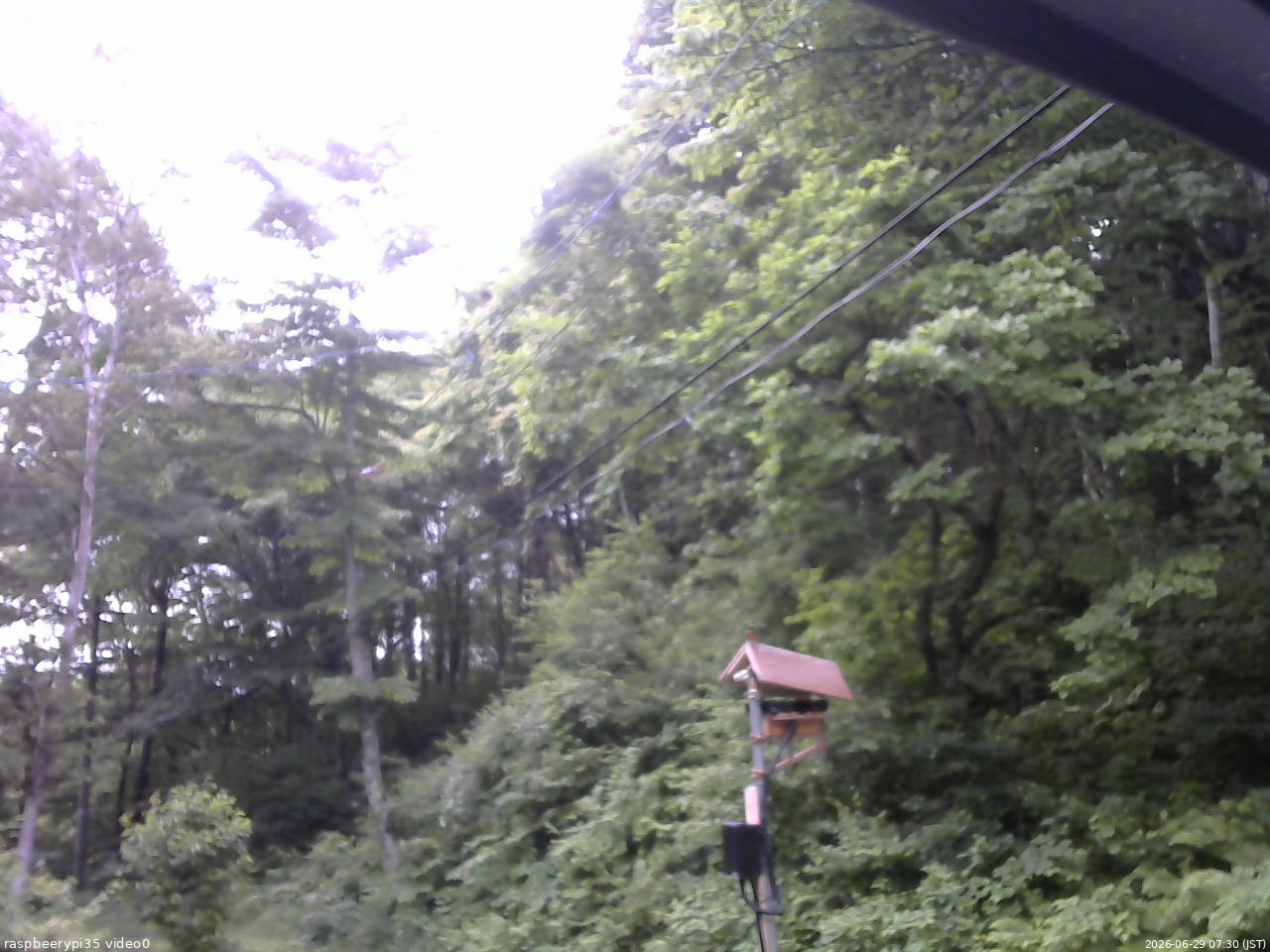 長野県菅平高原 ゆたか山荘 温度計 2026/06/29 07:30
