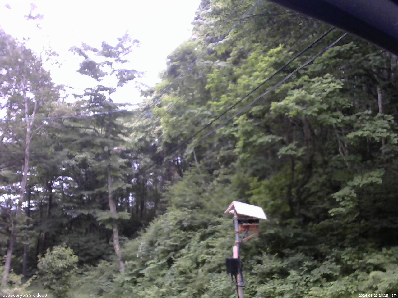 長野県菅平高原 ゆたか山荘 温度計 2026/06/29 18:15