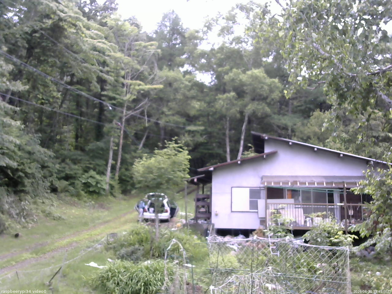 長野県菅平高原 ゆたか山荘 西側(坂上) 2026/06/30 13:45