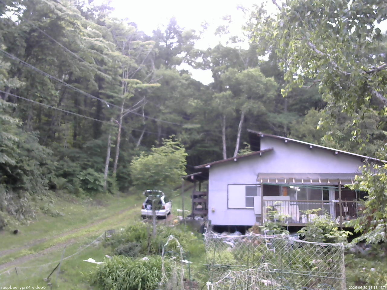 長野県菅平高原 ゆたか山荘 西側(坂上) 2026/06/30 16:15