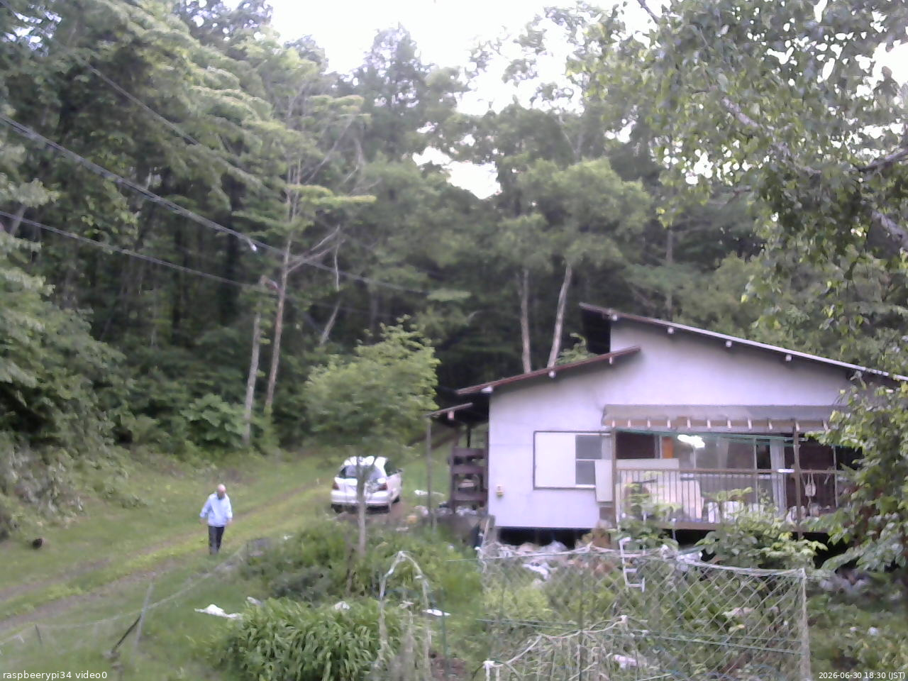 長野県菅平高原 ゆたか山荘 西側(坂上) 2026/06/30 18:30
