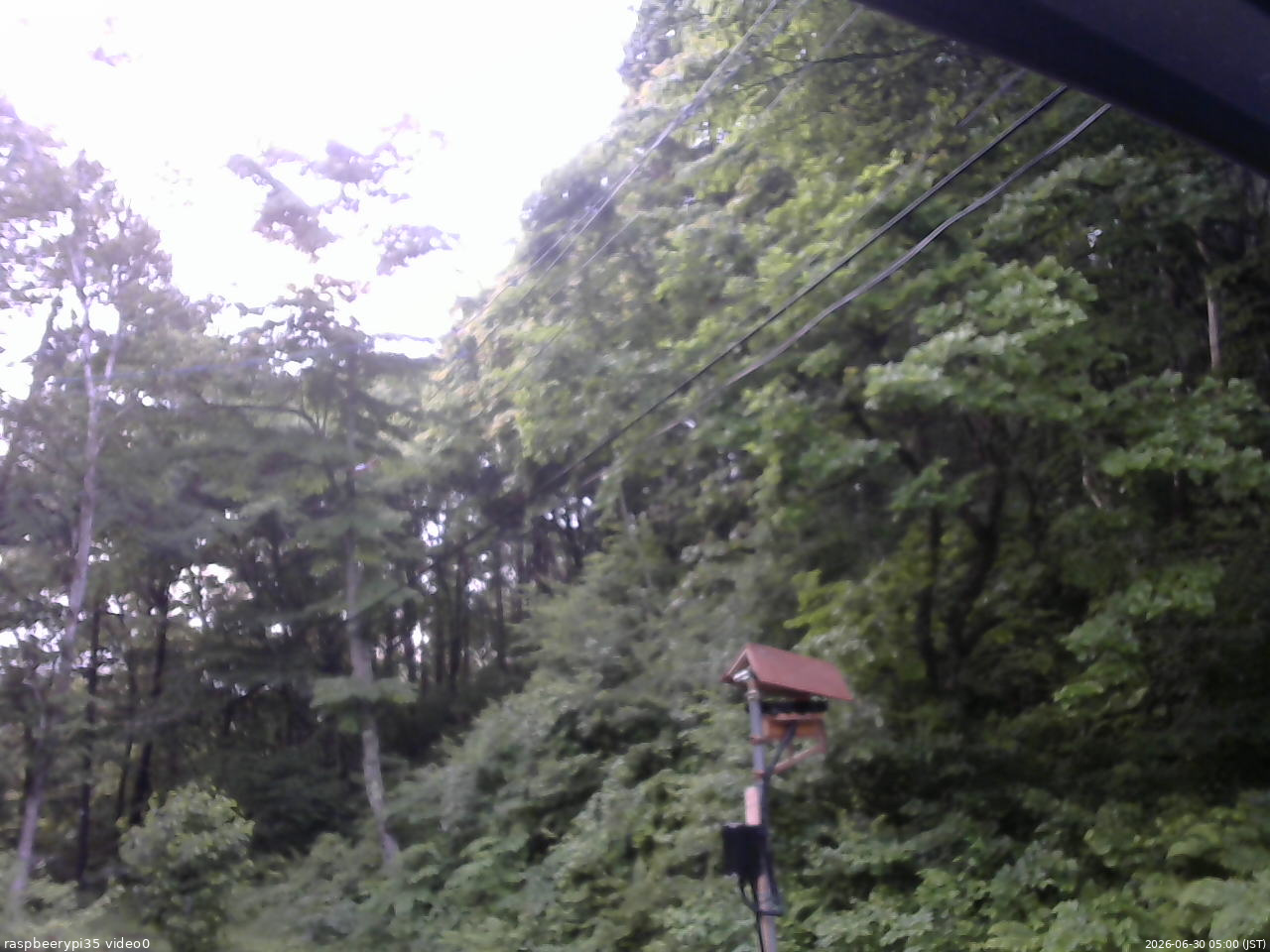長野県菅平高原 ゆたか山荘 温度計 2026/06/30 05:00