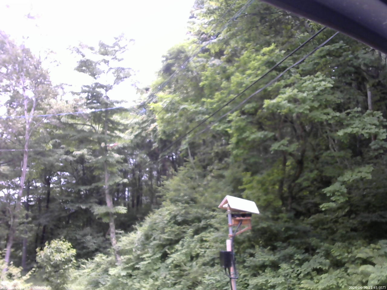 長野県菅平高原 ゆたか山荘 温度計 2026/06/30 11:45