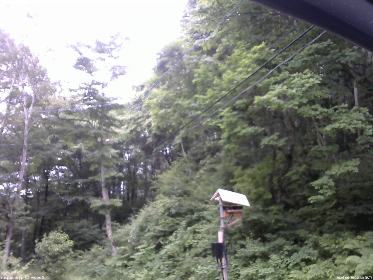 長野県菅平高原 ゆたか山荘 温度計 2026/06/30 12:30