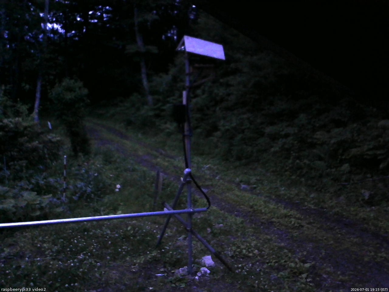 長野県菅平高原 ゆたか山荘 南側 2026/07/01 19:15