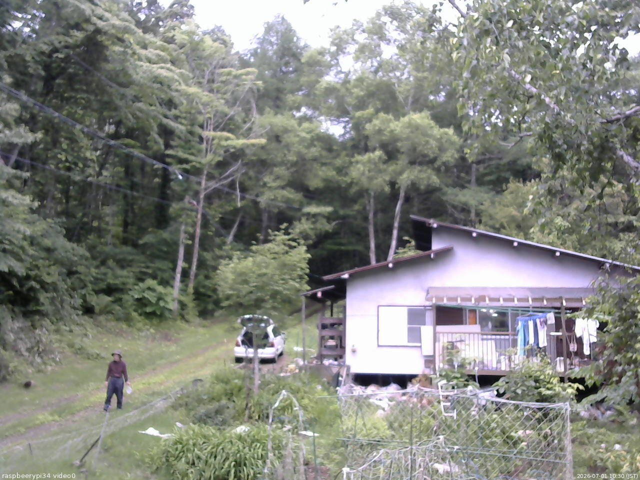 長野県菅平高原 ゆたか山荘 西側(坂上) 2026/07/01 10:30