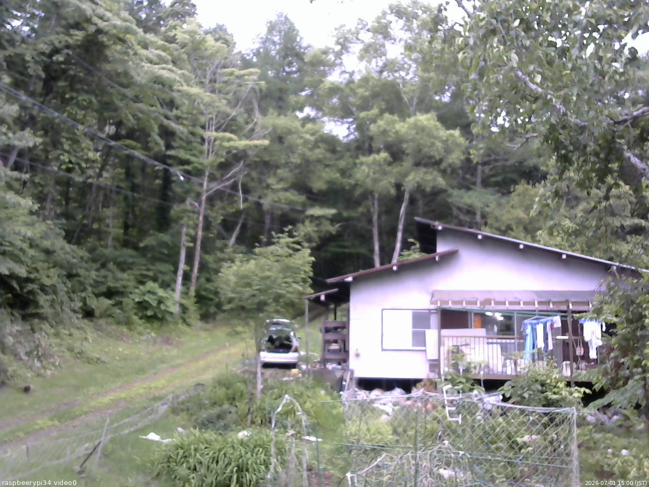 長野県菅平高原 ゆたか山荘 西側(坂上) 2026/07/01 15:00