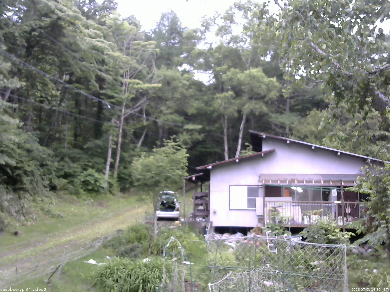 長野県菅平高原 ゆたか山荘 西側(坂上) 2026/07/01 16:30