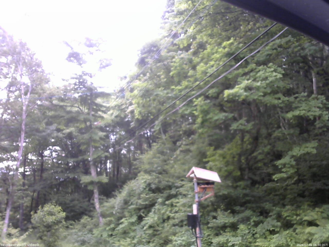 長野県菅平高原 ゆたか山荘 温度計 2026/07/01 06:30