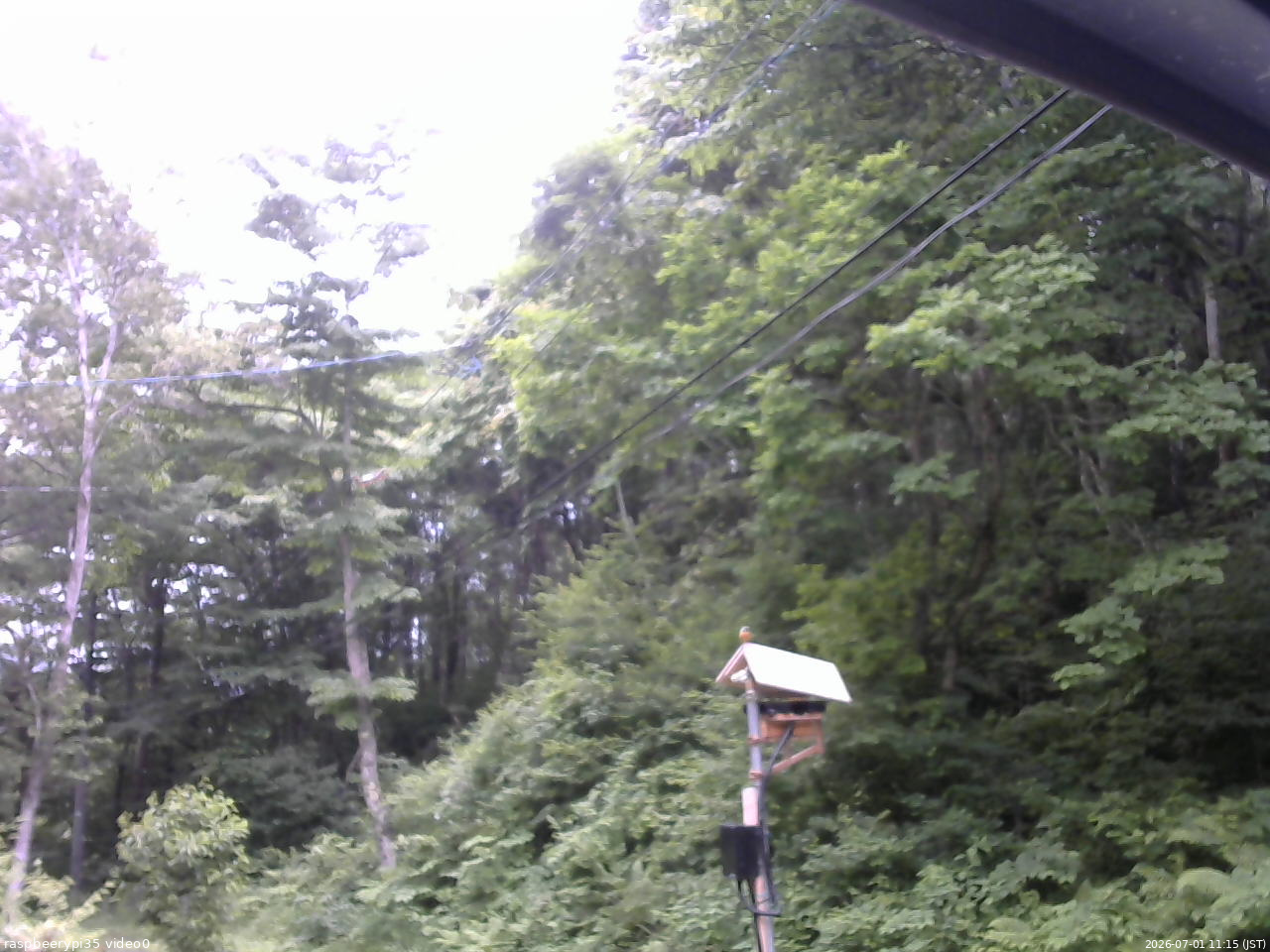 長野県菅平高原 ゆたか山荘 温度計 2026/07/01 11:15