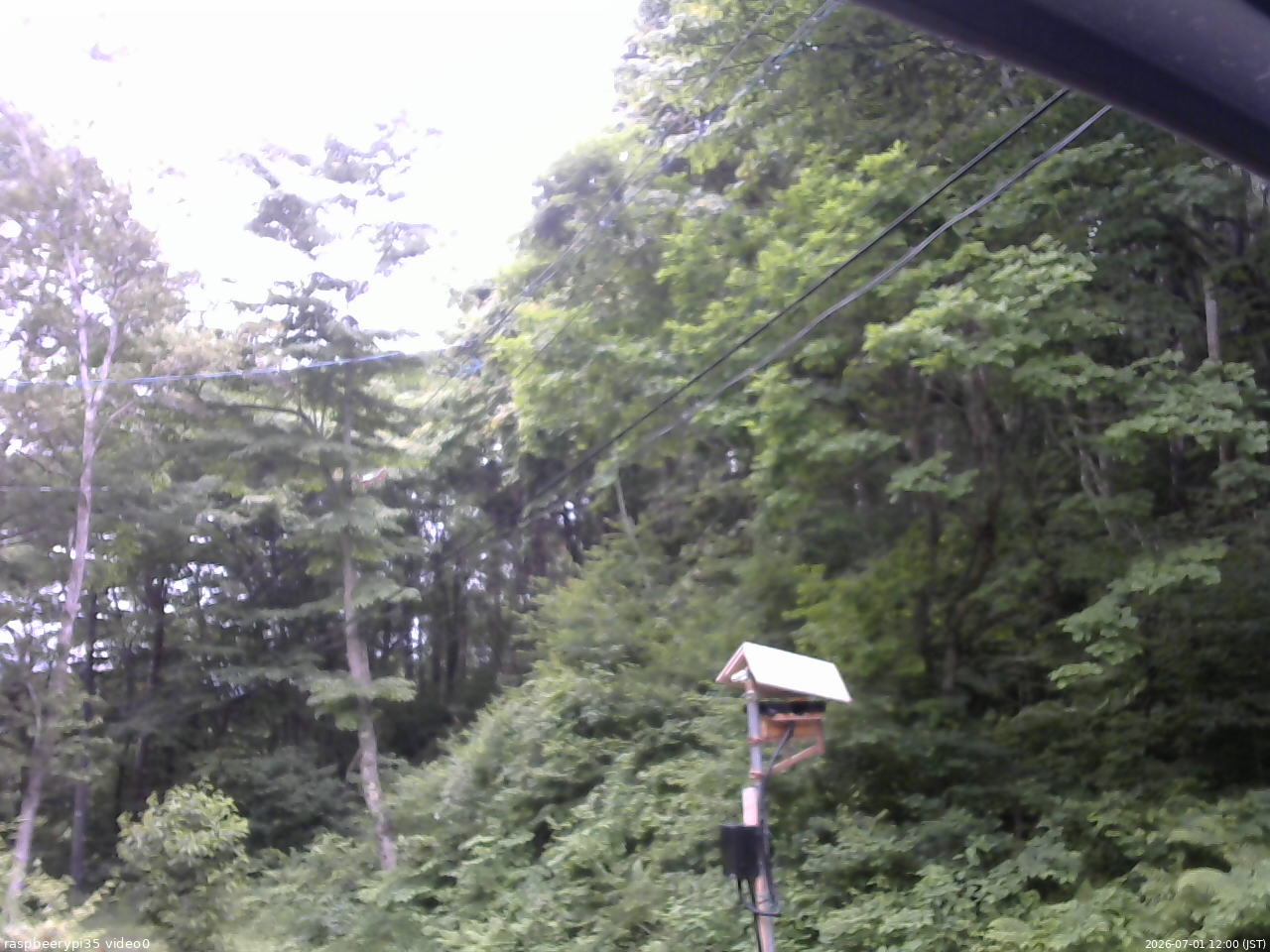 長野県菅平高原 ゆたか山荘 温度計 2026/07/01 12:00