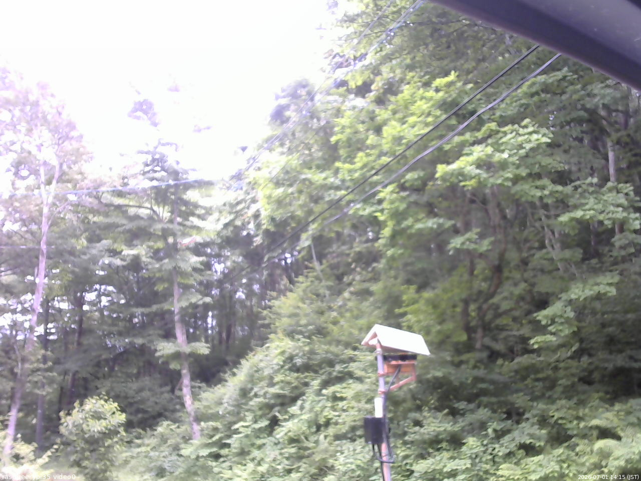 長野県菅平高原 ゆたか山荘 温度計 2026/07/01 14:15