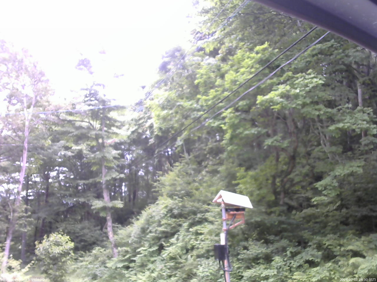 長野県菅平高原 ゆたか山荘 温度計 2026/07/01 14:30