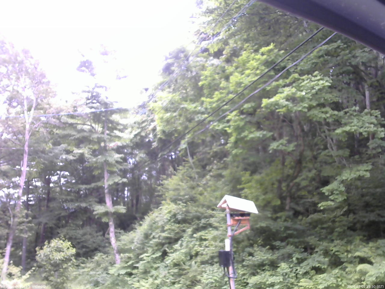 長野県菅平高原 ゆたか山荘 温度計 2026/07/01 15:30