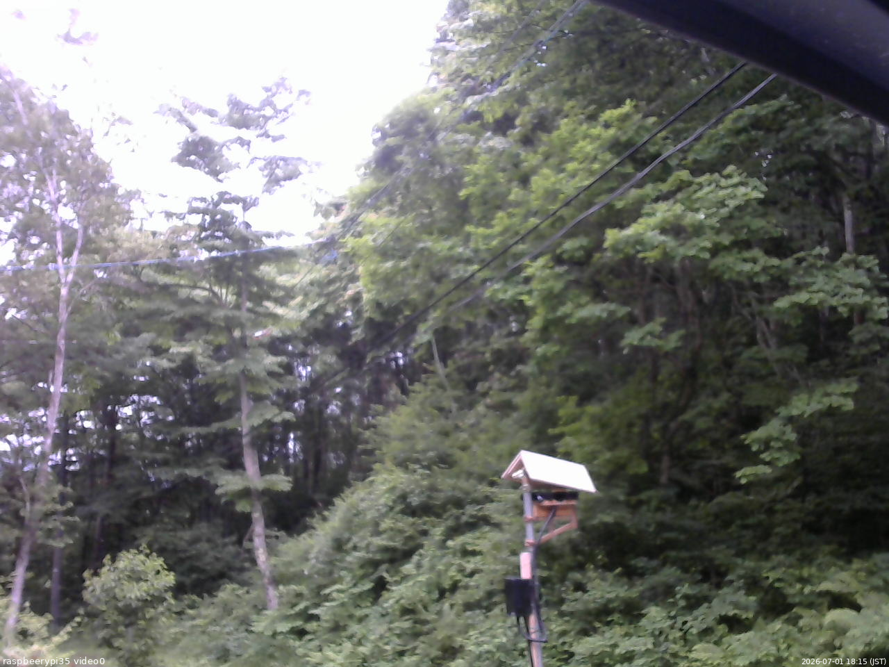 長野県菅平高原 ゆたか山荘 温度計 2026/07/01 18:15