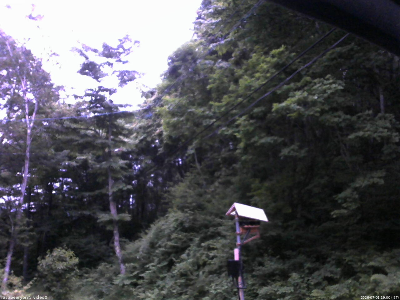 長野県菅平高原 ゆたか山荘 温度計 2026/07/01 19:00