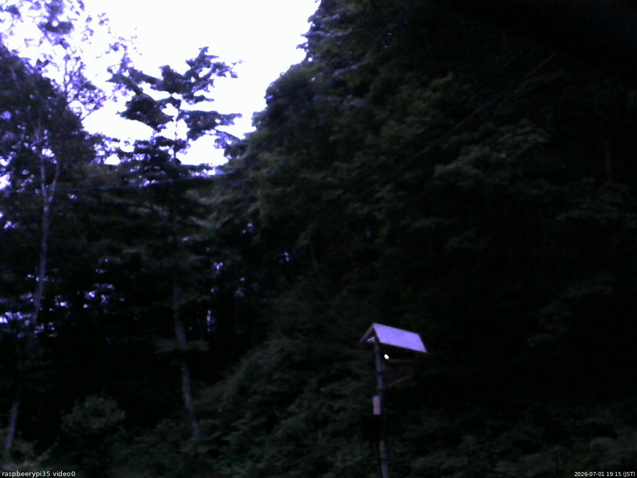 長野県菅平高原 ゆたか山荘 温度計 2026/07/01 19:15