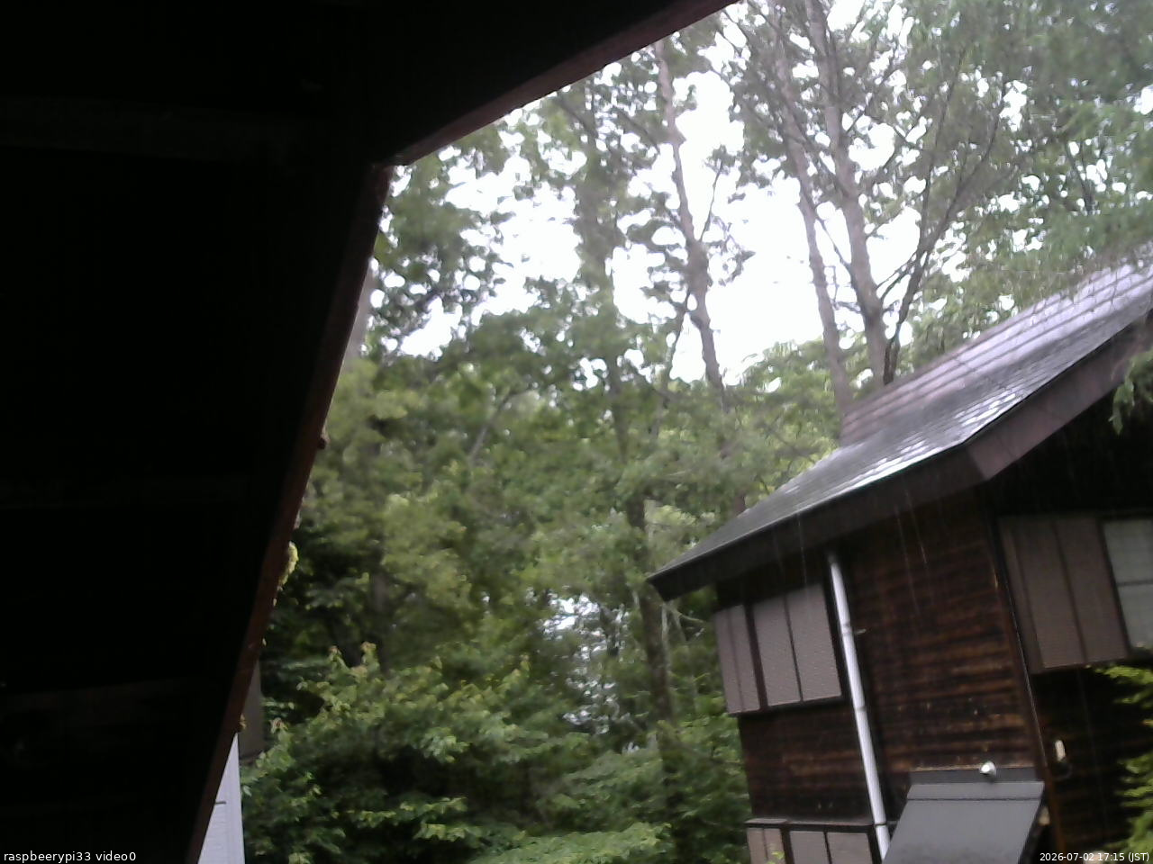 長野県菅平高原 ゆたか山荘 北側 2026/07/02 17:15