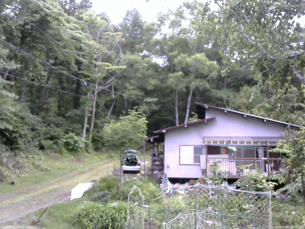 長野県菅平高原 ゆたか山荘 西側(坂上) 2026/07/02 15:30
