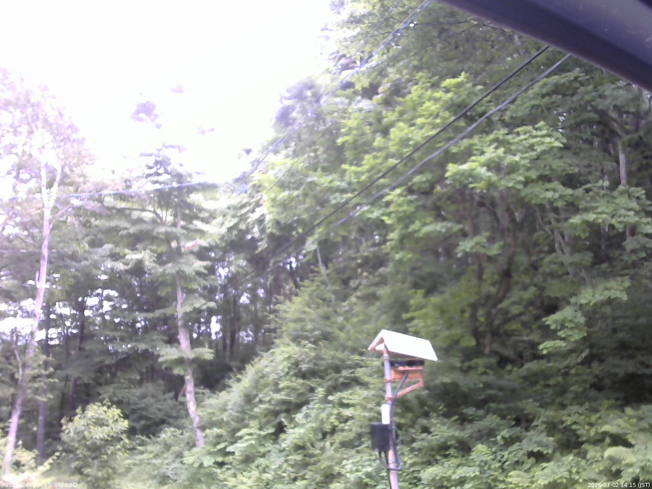 長野県菅平高原 ゆたか山荘 温度計 2026/07/02 14:15