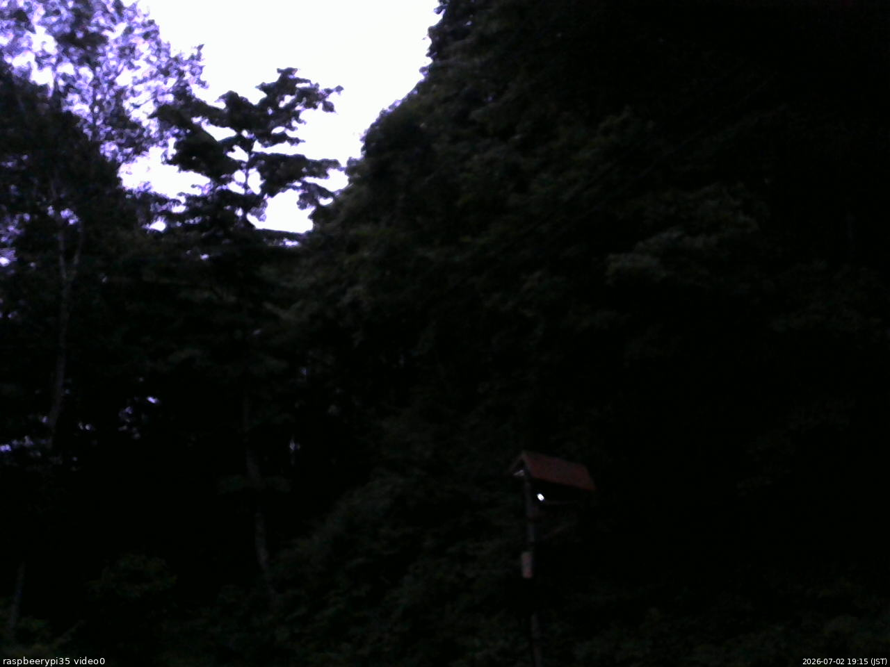長野県菅平高原 ゆたか山荘 温度計 2026/07/02 19:15